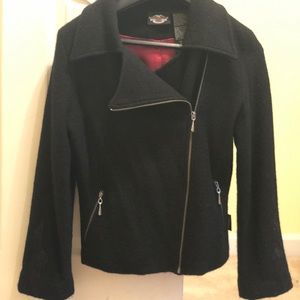 Lightweight Soft Wool Motorcycle Jacket